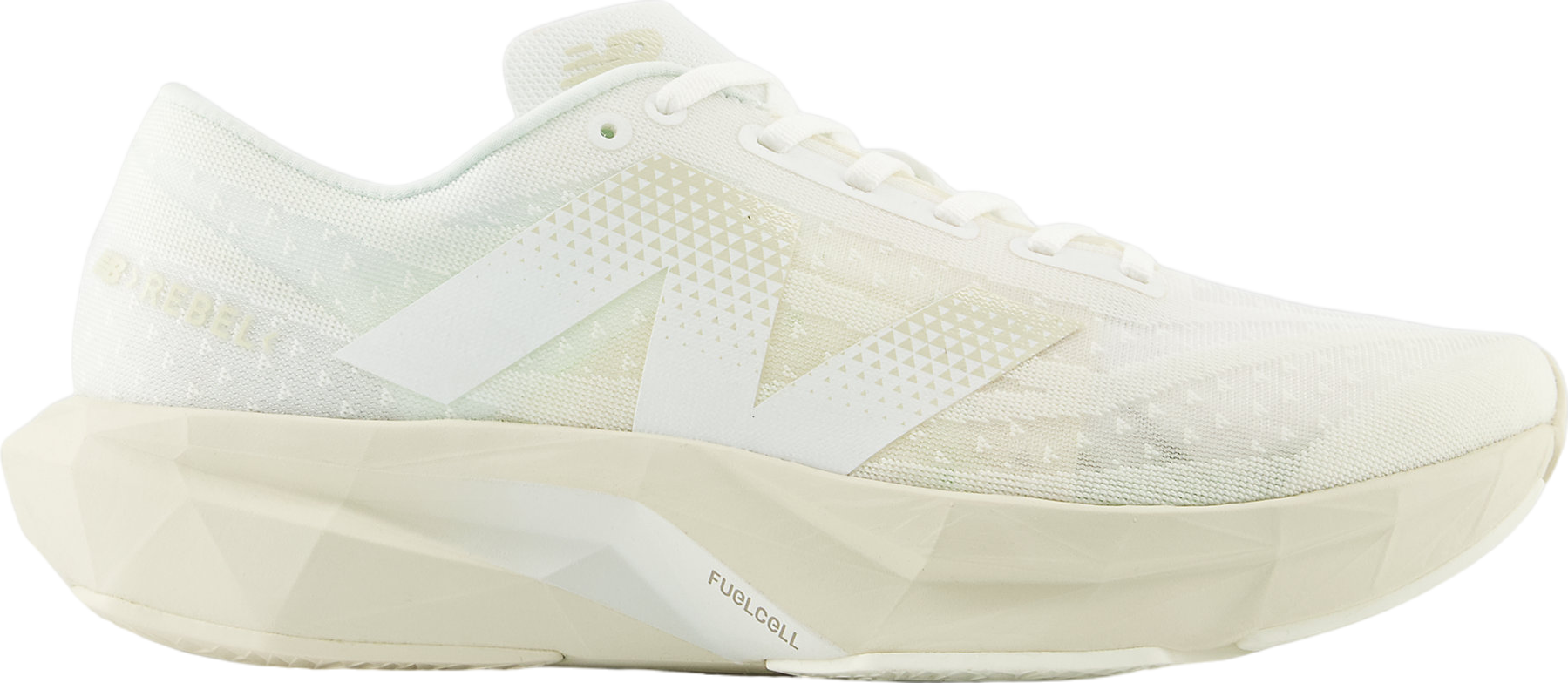 ★ニューバランス★(W)FuelCell Rebel v4★White Linen-D Wide New Balance Fuelcell Rebel v4 White / Linen - Jun 2024