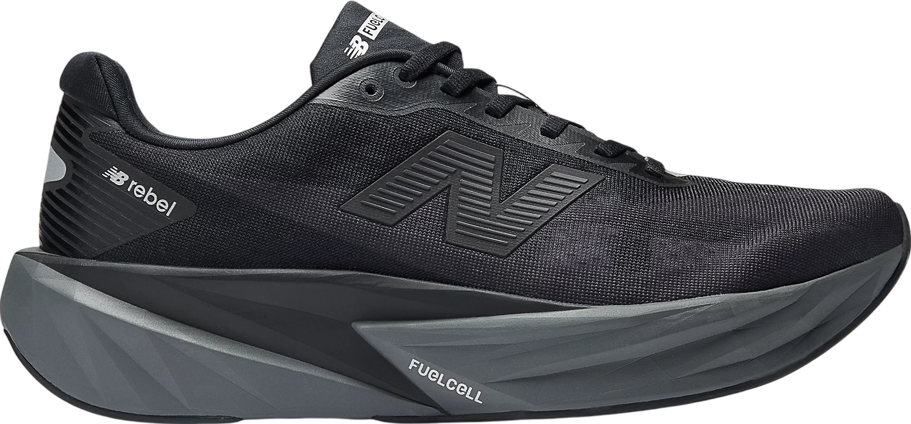 New Balance Fuelcell Rebel v5 Black / Castlerock - Jun 2025