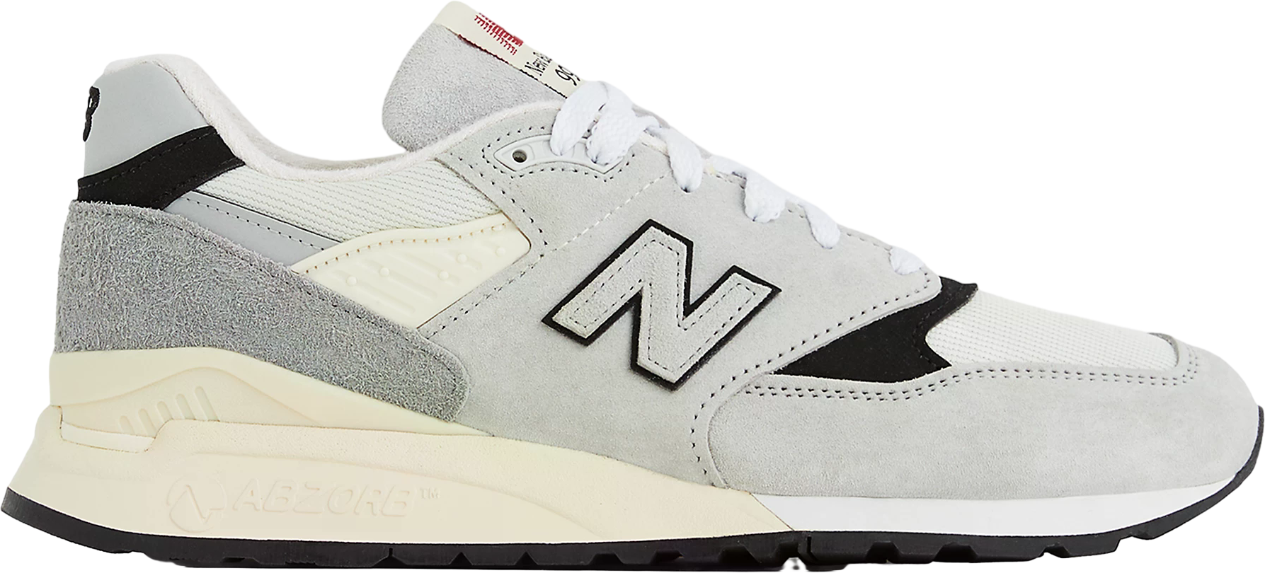 New Balance 998 Made in USA White Black - Sep 2023 - U998TI