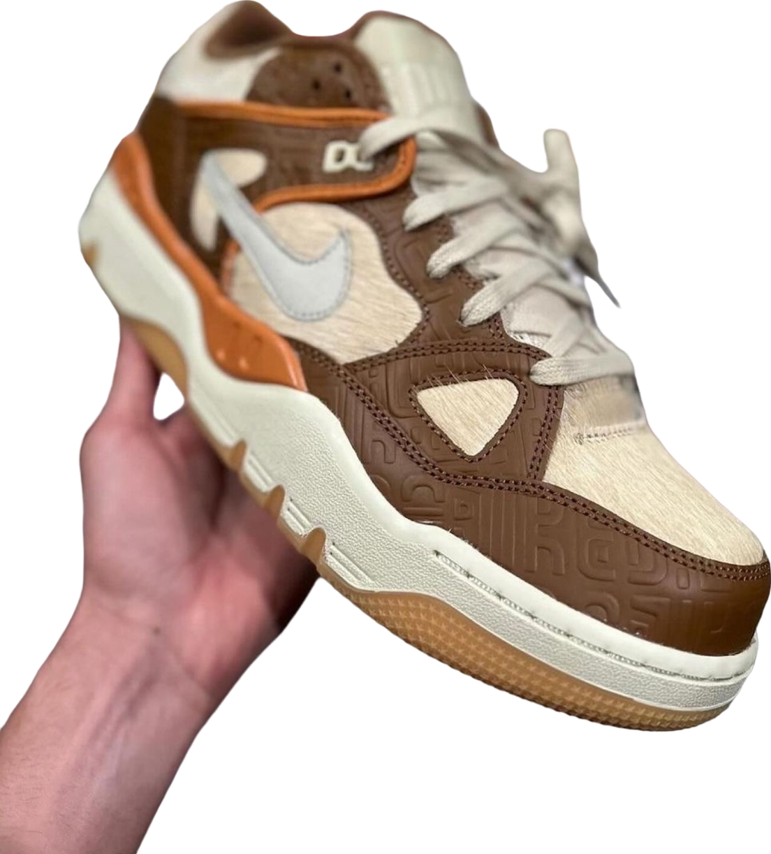 Nigo x Nike Air Force 3 Low Light British Tan / Fossil