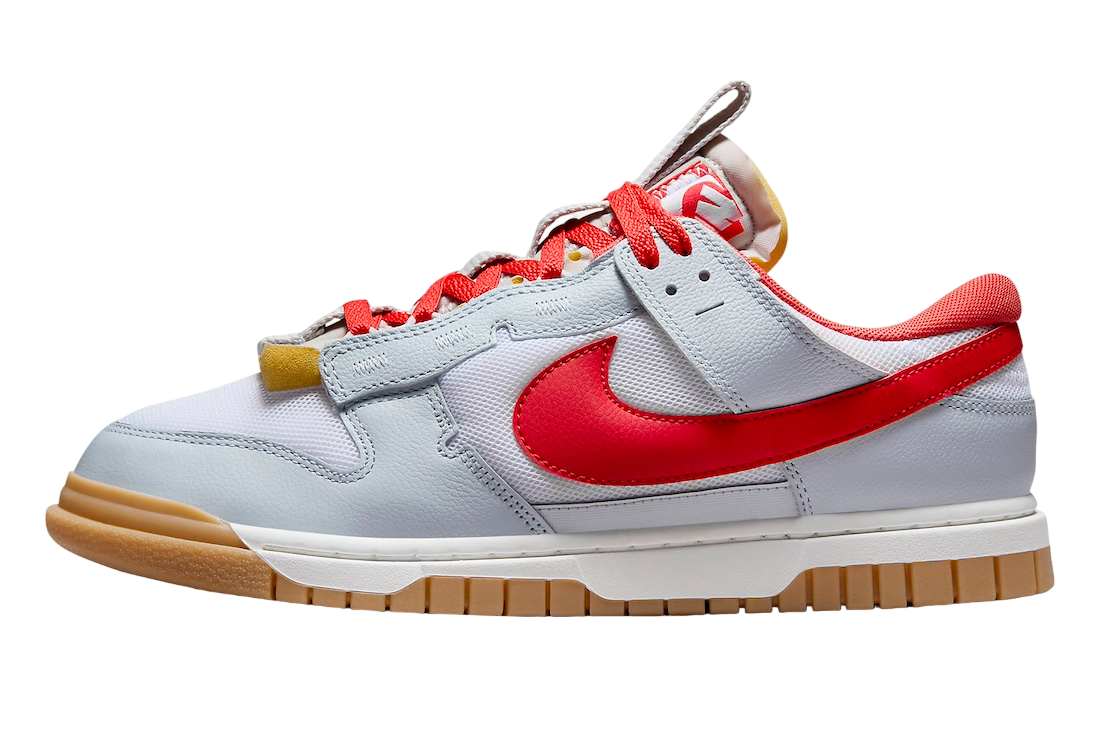 Nike Air Dunk Low Jumbo Pure Platinum Light Crimson