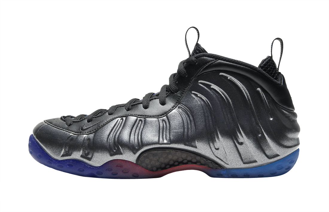 Nike Air Foamposite One Gradient Soles (Black Team Royal)