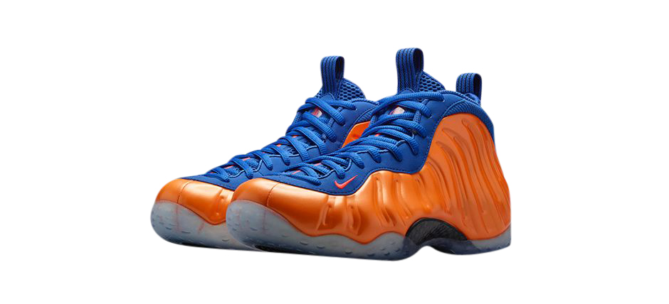 Nike air foamposite one knicks best sale