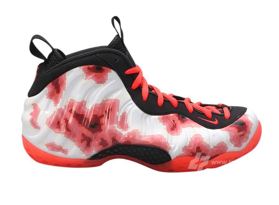 Nike Air Foamposite One - Thermal Map