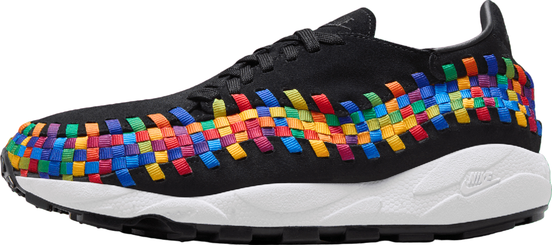 Nike Air Footscape Woven Rainbow Black