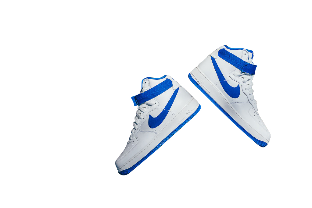 nike air force 1 high white game royal