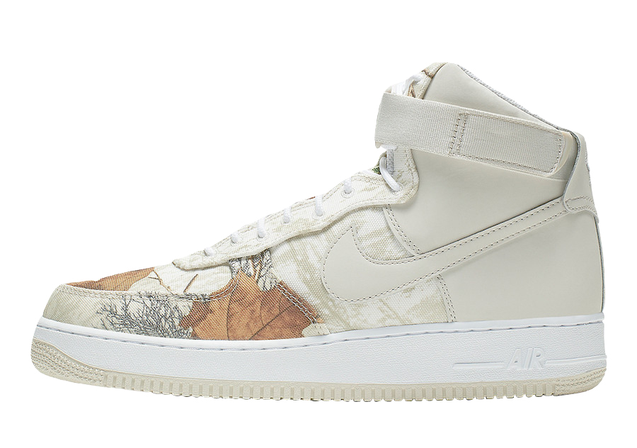 Nike Air Force 1 High Realtree White Light Bone