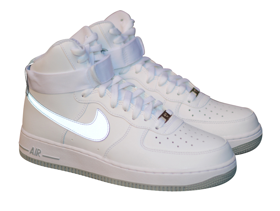 Nike Air Force 1 High - Reflective Silver