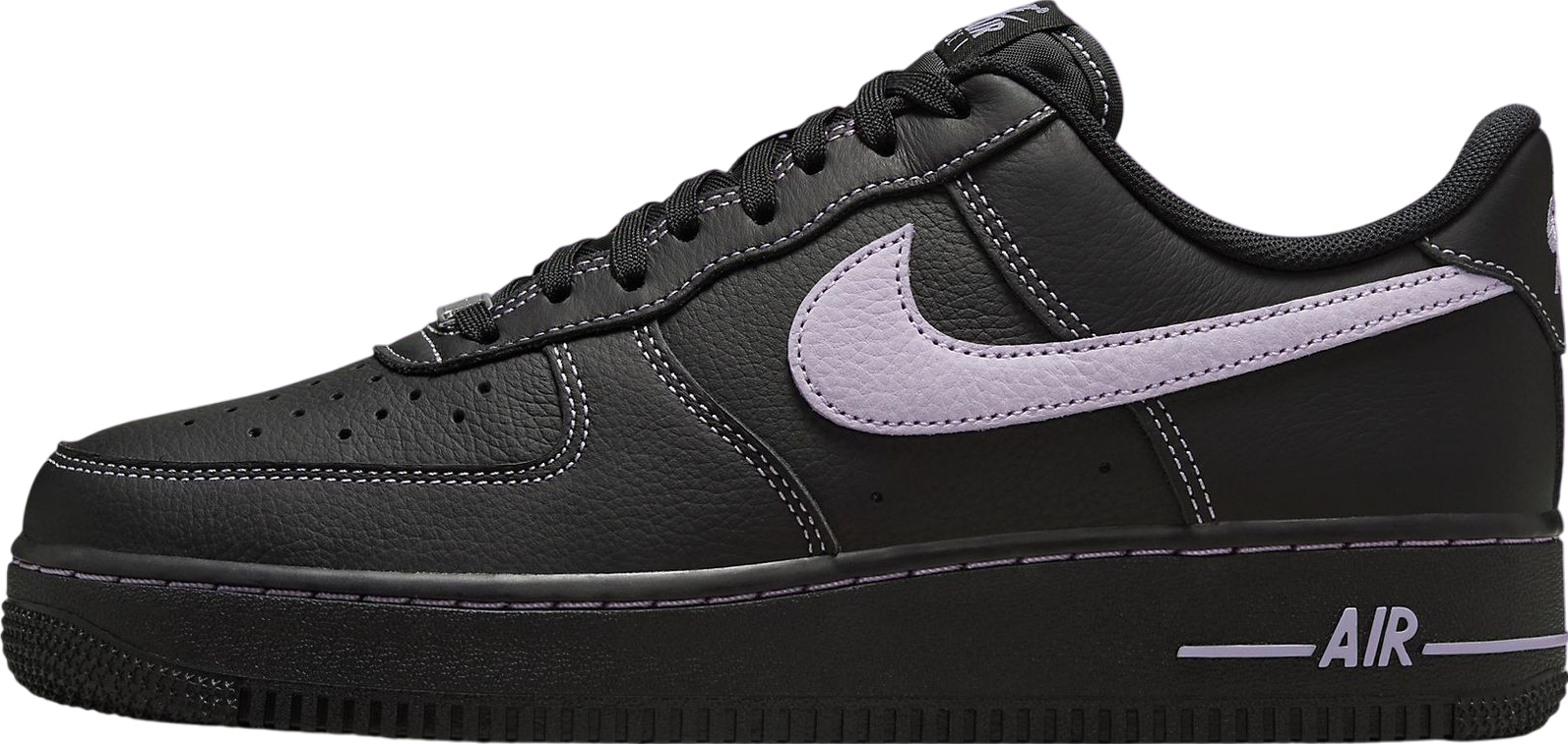 Nike Air Force 1 Low White Stitch / Black - Nov 2025