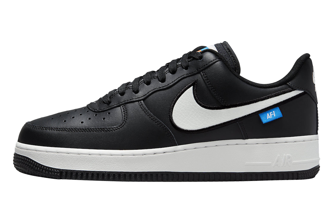 Nike Air Force 1 Low Blue Label Black White