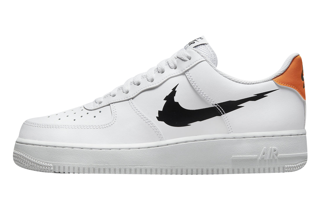 Nike Air Force 1 Low Glitch Swoosh White Black