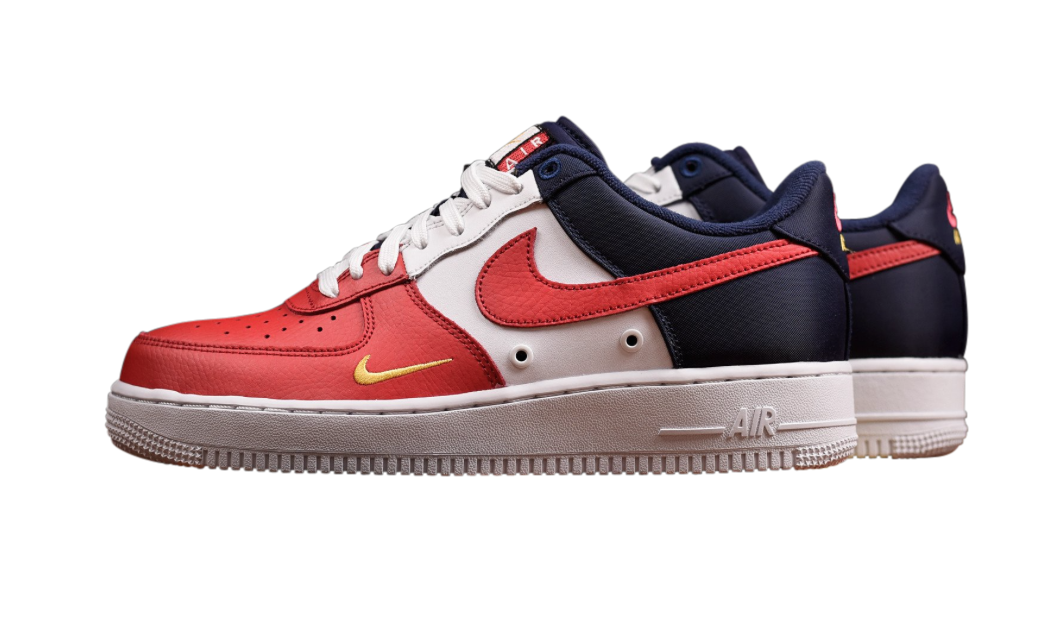 Nike air force 1 low mini swoosh barcelona best sale