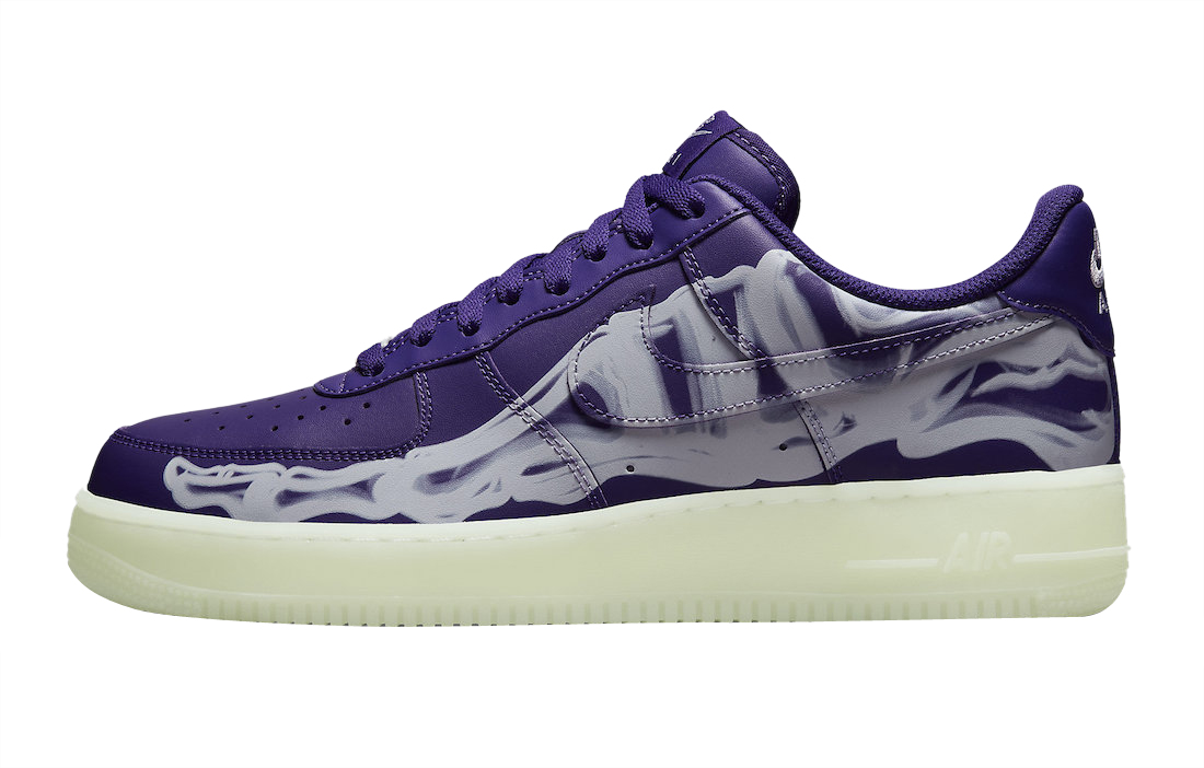 Nike Air Force 1 Low Skeleton Brilliant Orange - Oct 2020
