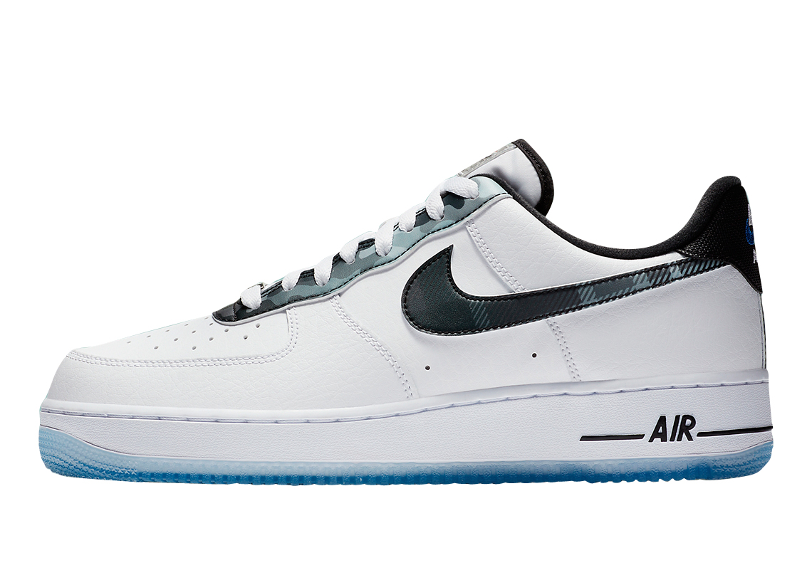 Nike Air Force 1 Low Remix Plaid White