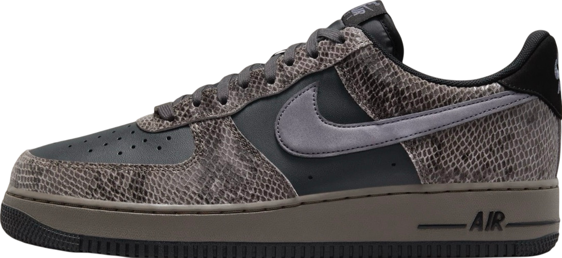 Nike Air Force 1 Low Snakeskin Black / Purple - Dec 2024 Nike Air Force 1 Low Snakeskin Black / Purple - Dec 2024