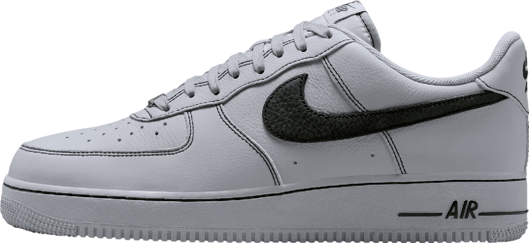 Nike Air Force 1 Low Wolf Grey / Black - Jun 2025 - HQ2037