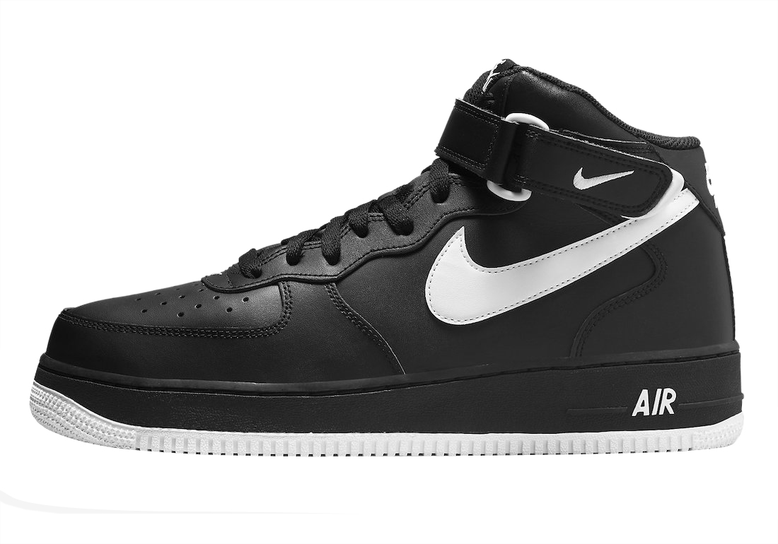 Nike Air Force 1 Mid Black White