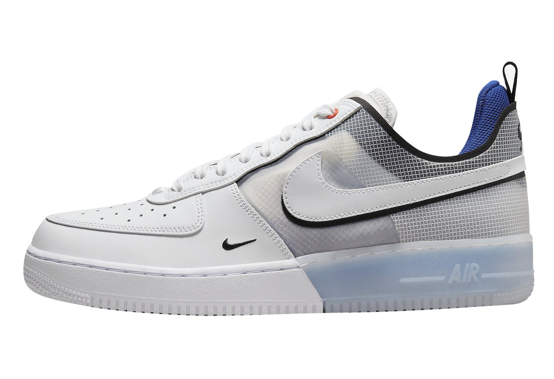 Nike Air Force 1 React White Light Photo Blue