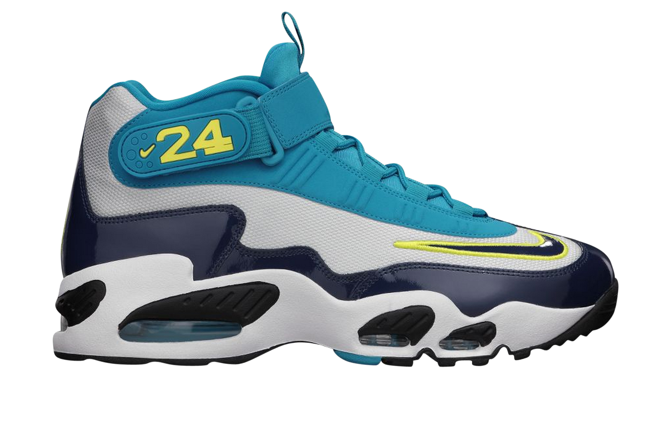 Nike Air Griffey Max 1 -Pure Platinum / Midnight Navy - Neo Turq - Black