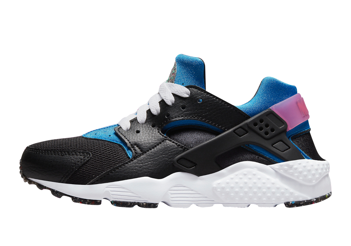 Nike Air Huarache GS Black Blue