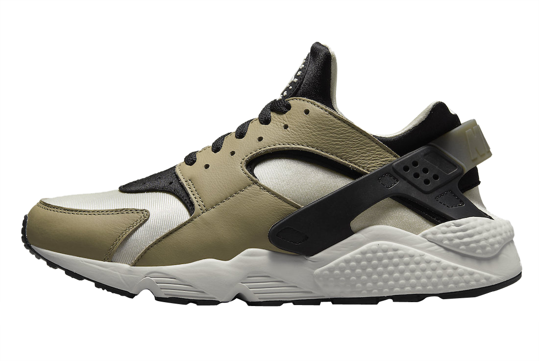 Olive green and white huaraches best sale