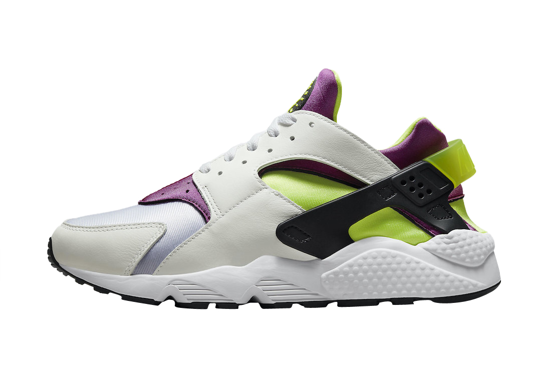 Nike Air Huarache Scream Green 2021 Apr 2021 DD1068 100 KicksOnFire