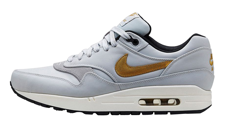 Nike Air Max 1 - Gold Hypervenom