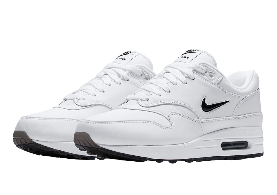 Nike air max 1 jewel white black online