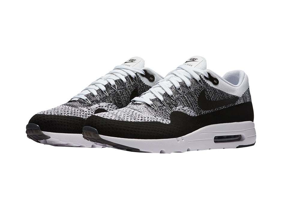 Nike Air Max 1 Ultra Flyknit - White/Black