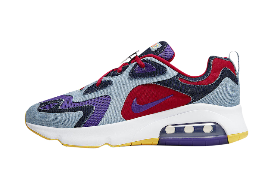 Nike Air Max 200 Voltage Purple University Red