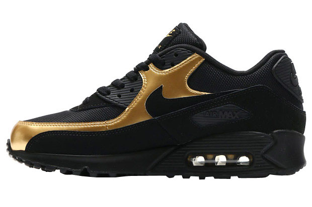 Nike Air Max 90 Black Metallic Gold