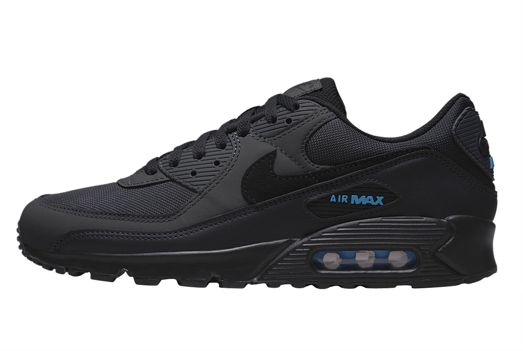 Nike Air good Max 90 black & UNC blue