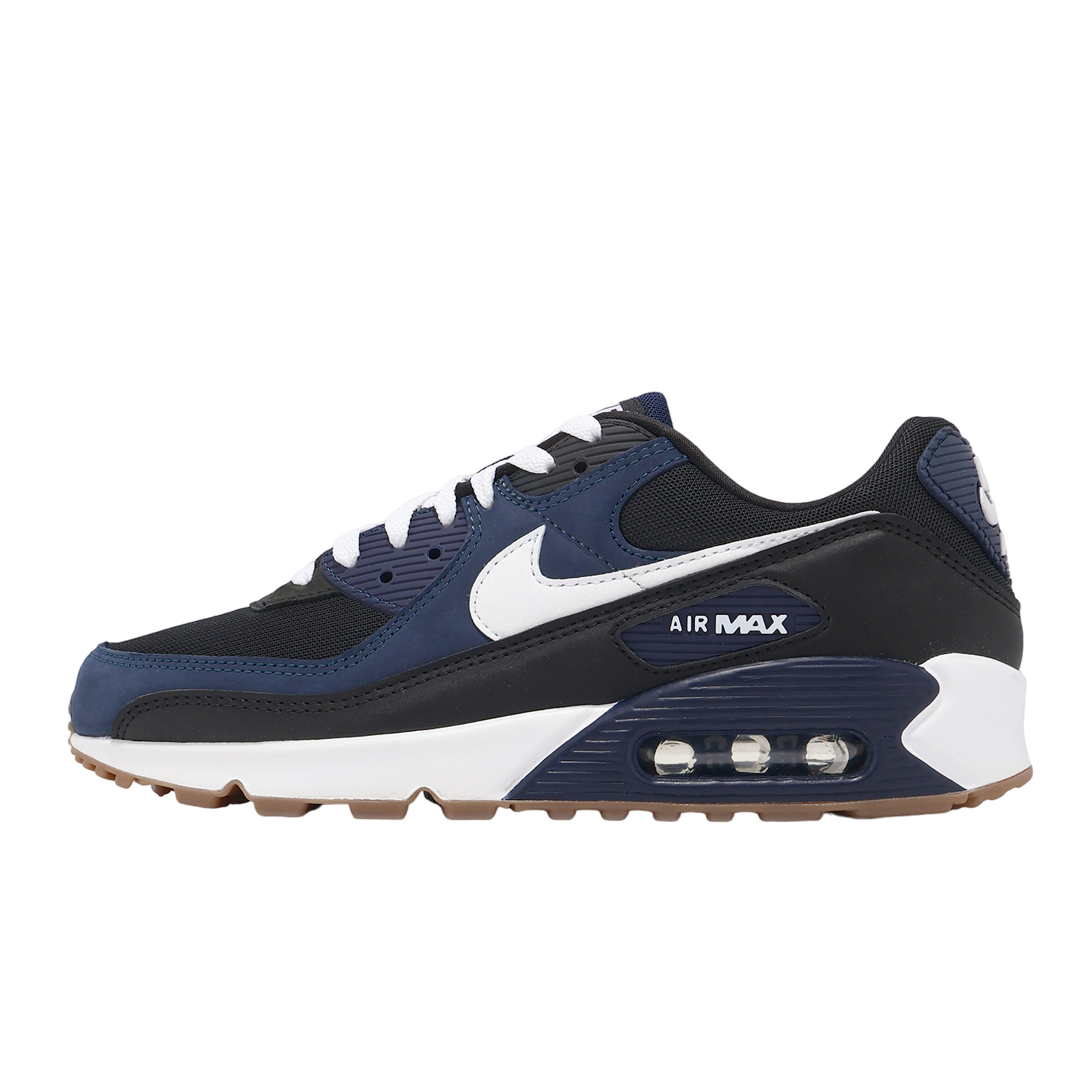 Nike Air Max 90 Midnight Navy / Gum Medium Brown