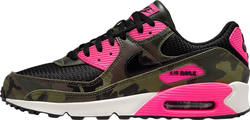 国内配送 NIKE AIR MAX 90 PRM SEQUOIA/H.PINK-PHANTOM-BLACK Nike Air Max 90 PRM 
