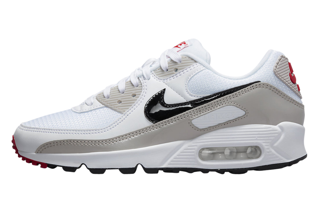 Nike Air Max 90 White Grey Red