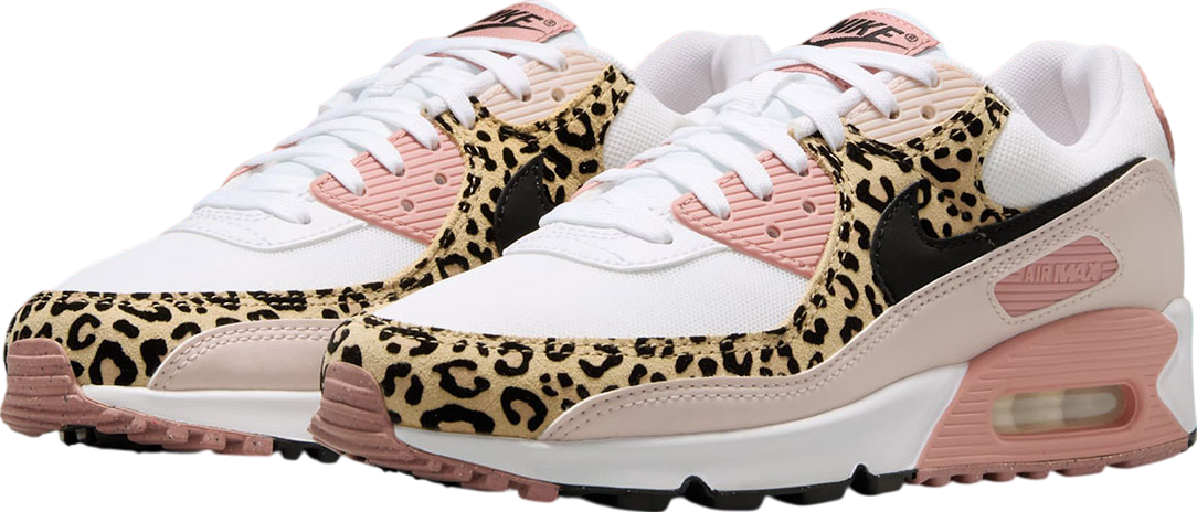 Nike Air Max 90 WMNS Leopard Pink / White - Jun 2025