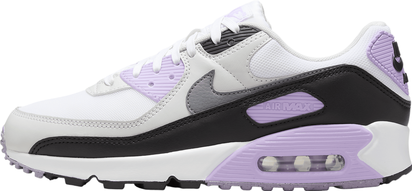 Nike Air Max 90 WMNS White Lilac Mar 2024 DH8010 103 KicksOnFire