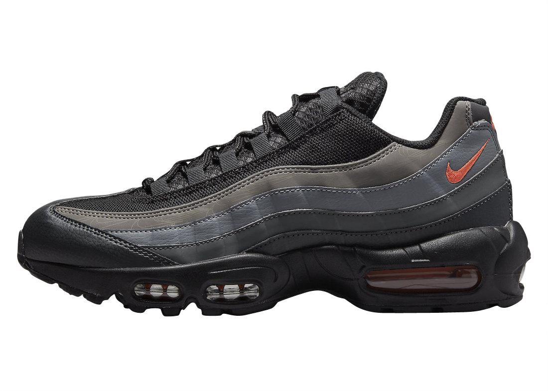 Nike Air Max 95 Black Grey Reflective