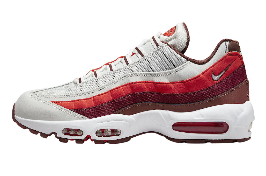 Nike Air Max 95 Grey Red Brown