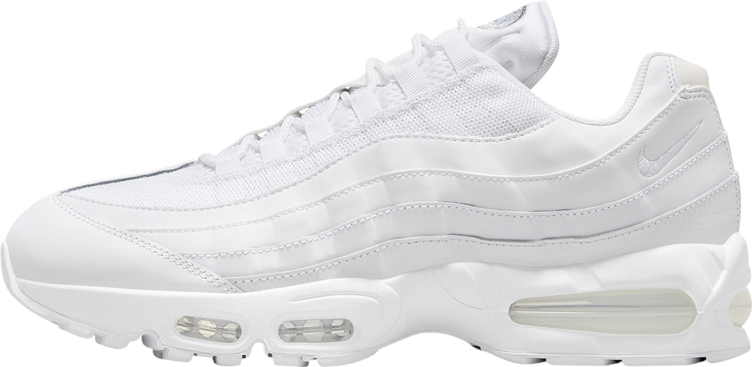 Nike Air Max 95 OG Big Bubble Triple White - Jun 2025 - HM8755-100