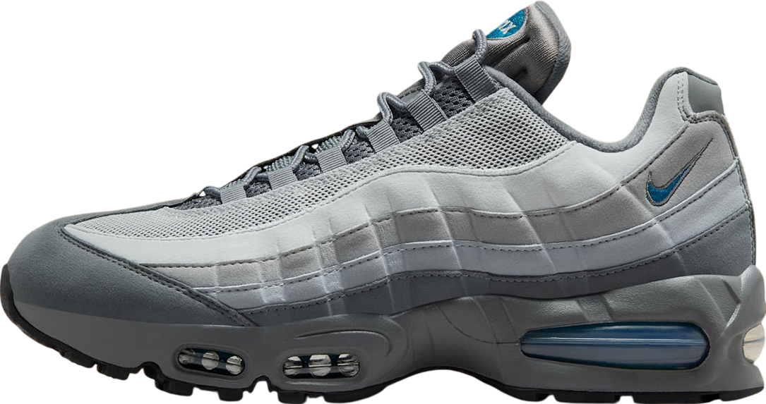 しろくろ Nike Air Max 95 Big Bubble Black / Bright Crimson - Sep 2025
