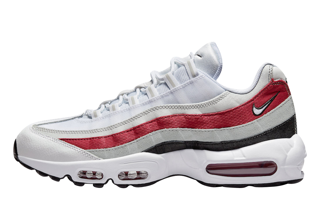 Nike Air Max 95 White Red Black