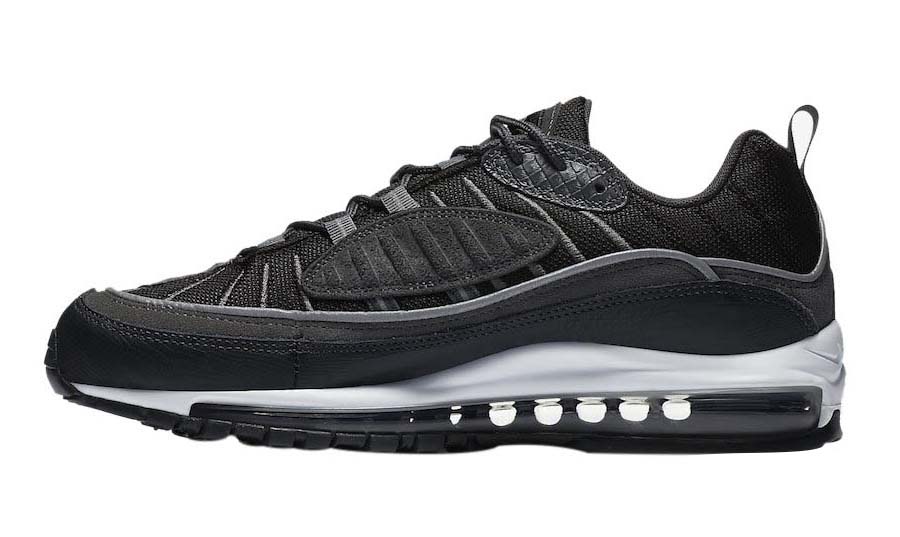 Air Max 98 Black Anthracite Max Plus Tn Rubber Outsole Air Max 98