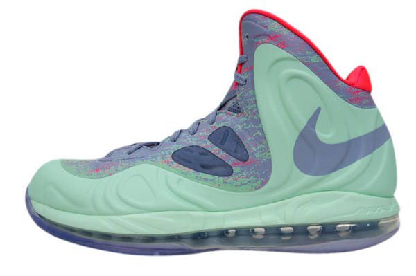 Nike Air Max Hyperposite - Arctic Green / Pebble Grey - Atomic Red - Fusion