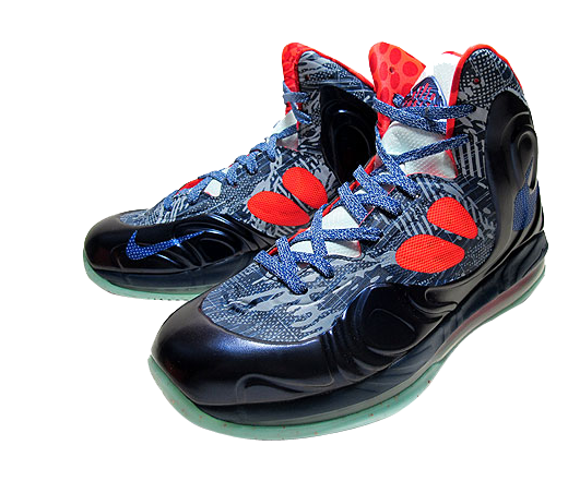 Nike Air Max Hyperposite - Hyper Blue - Obsidian - Total Crimson