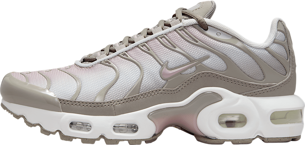 Nike Air Max Plus GS Pure Platinum / University Red - Apr