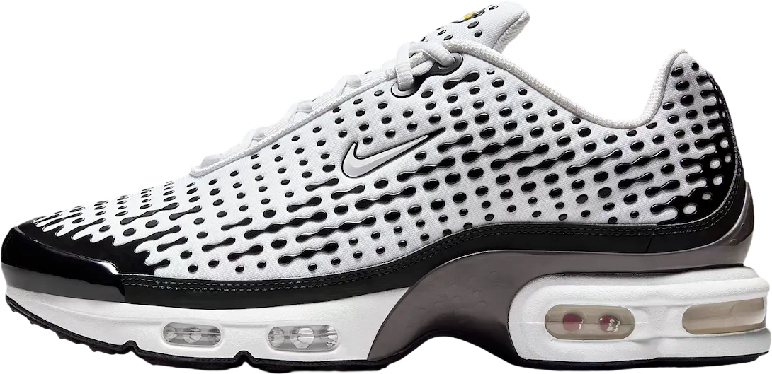 ◆正規品◆NIKE AIR MAX PLUS WHITE VARSITY MAIZE◆関税込◆ Nike Air Max Plus White Varsity Maize Black DM0032-104 Men's