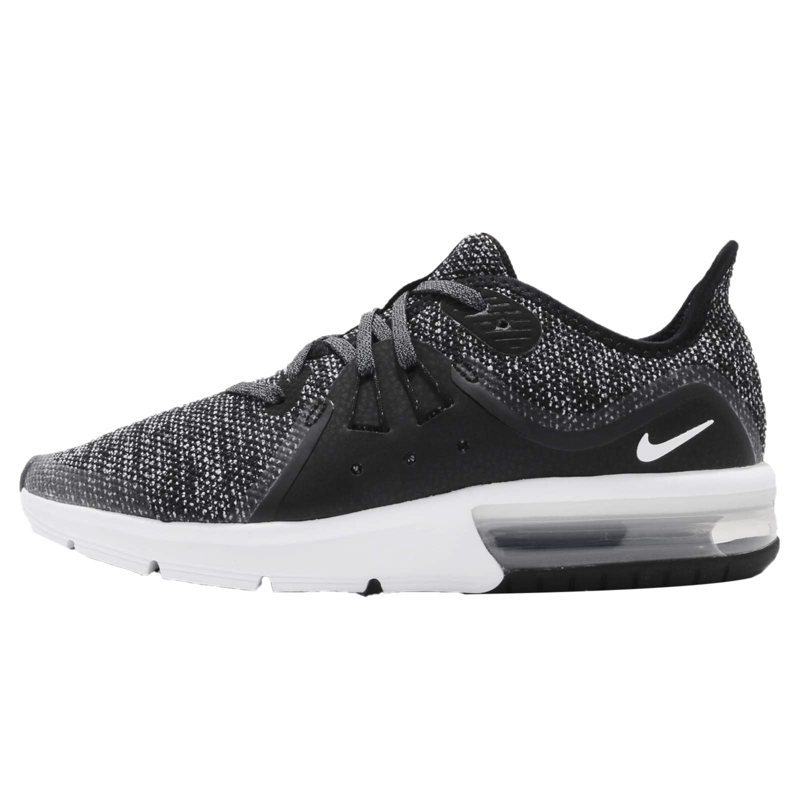 Nike Air Max Sequent 3 GS Black White Apr 2018 922884001 KicksOnFire