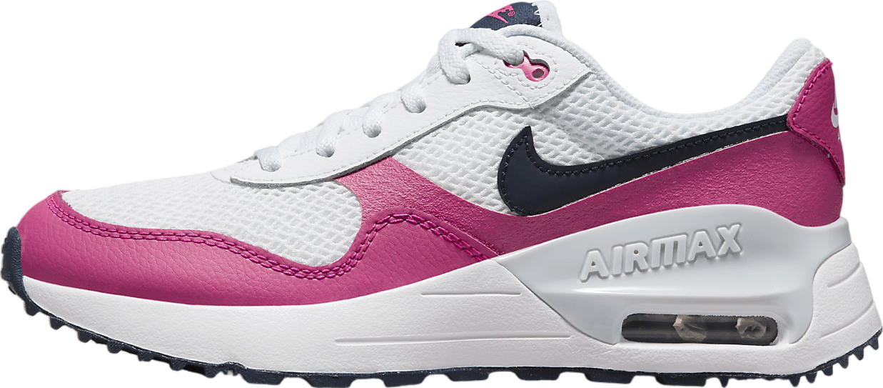 Nike Air Max SYSTM GS White / Fierce Pink