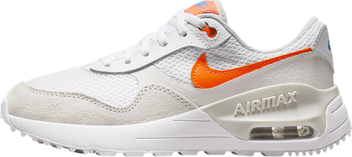 Nike Air Max SYSTM GS White / Total Orange